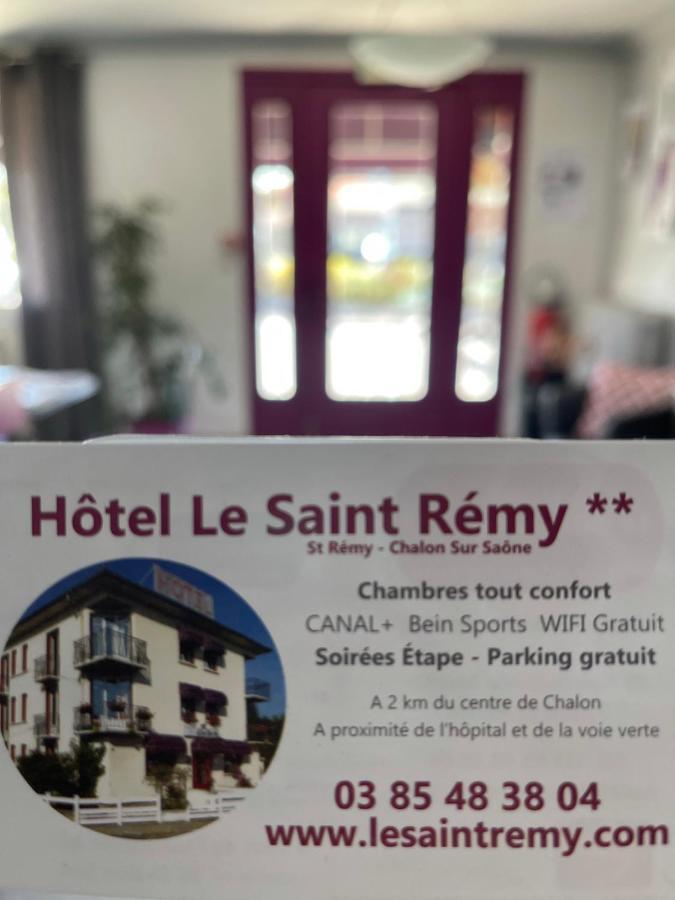 "Contact Hotel" Le Saint Remy - Chalon Sud Екстериор снимка